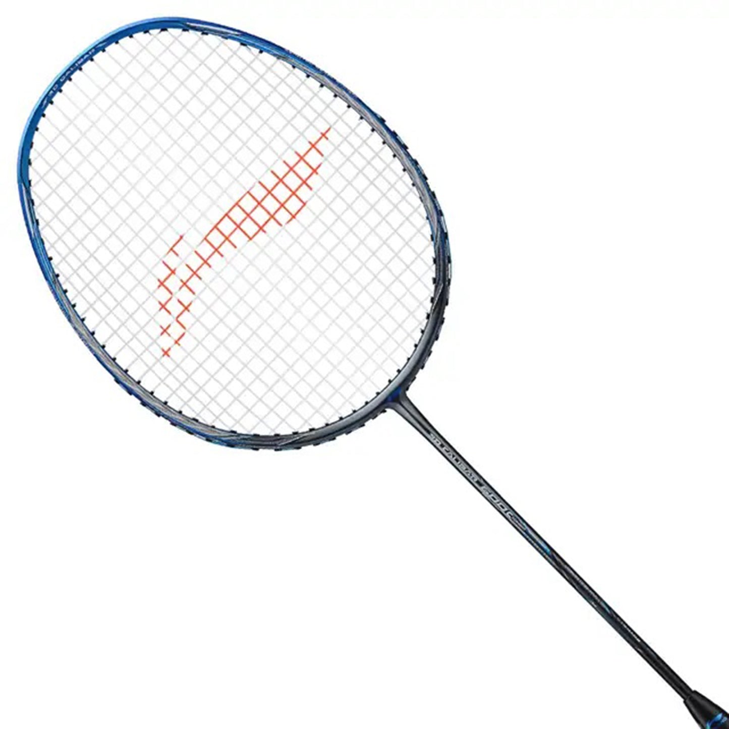 Li-Ning 3D Calibar 600C Combat Badminton Racket | G5 Unstrung Professional Racquet for Power & Precision | Blue/Grey | 3D Calibar Technology | Ultra-Strong Carbon Fiber Frame - Best Price online Prokicksports.com