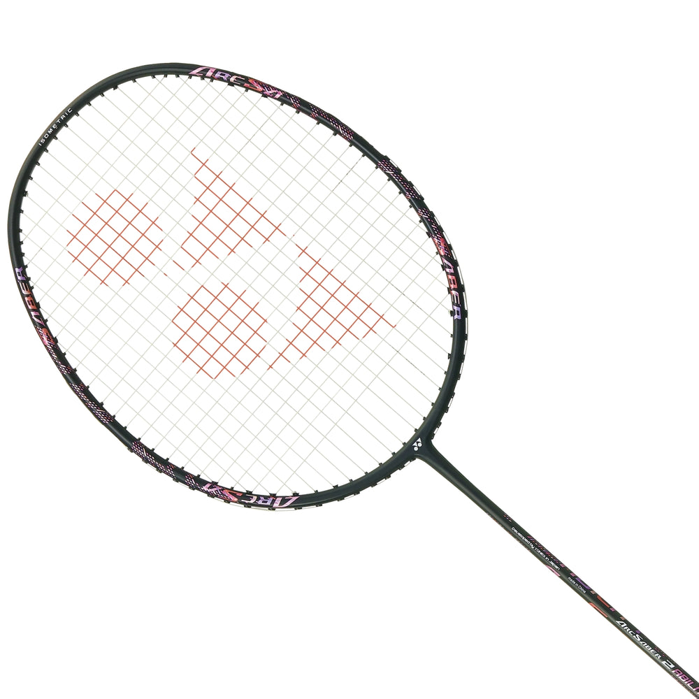 Yonex Arcsaber 2 Ability Strung Badminton Racquet Black/Pink (4U4) | Balanced Control Racquet - Best Price online Prokicksports.com