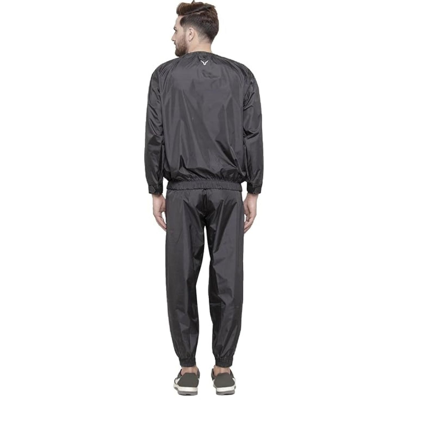 Invincible Men's Pro Sauna Suit Set | Full-Zip Jacket | Weight Loss & Sweat Enhancement | 100% Nylon - Best Price online Prokicksports.com