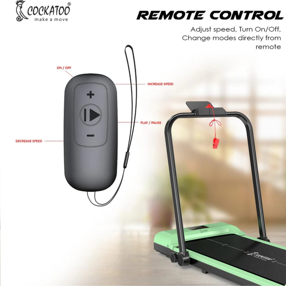 Cockatoo SmartPad 4.0HP Foldable Treadmill | Powerful Home Fitness Treadmill with Smart Features | Compact & Durable Design - Best Price online Prokicksports.com