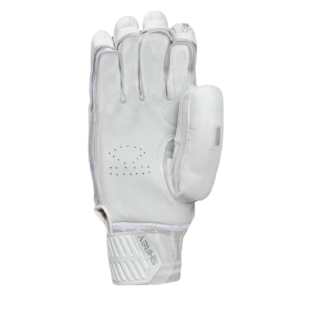 Shrey Meta VR Right Hand Batting Gloves | Premium Sheep Leather Palm with Fibre Shield Protection & Traditional Sausage Finger Design - Best Price online Prokicksports.com