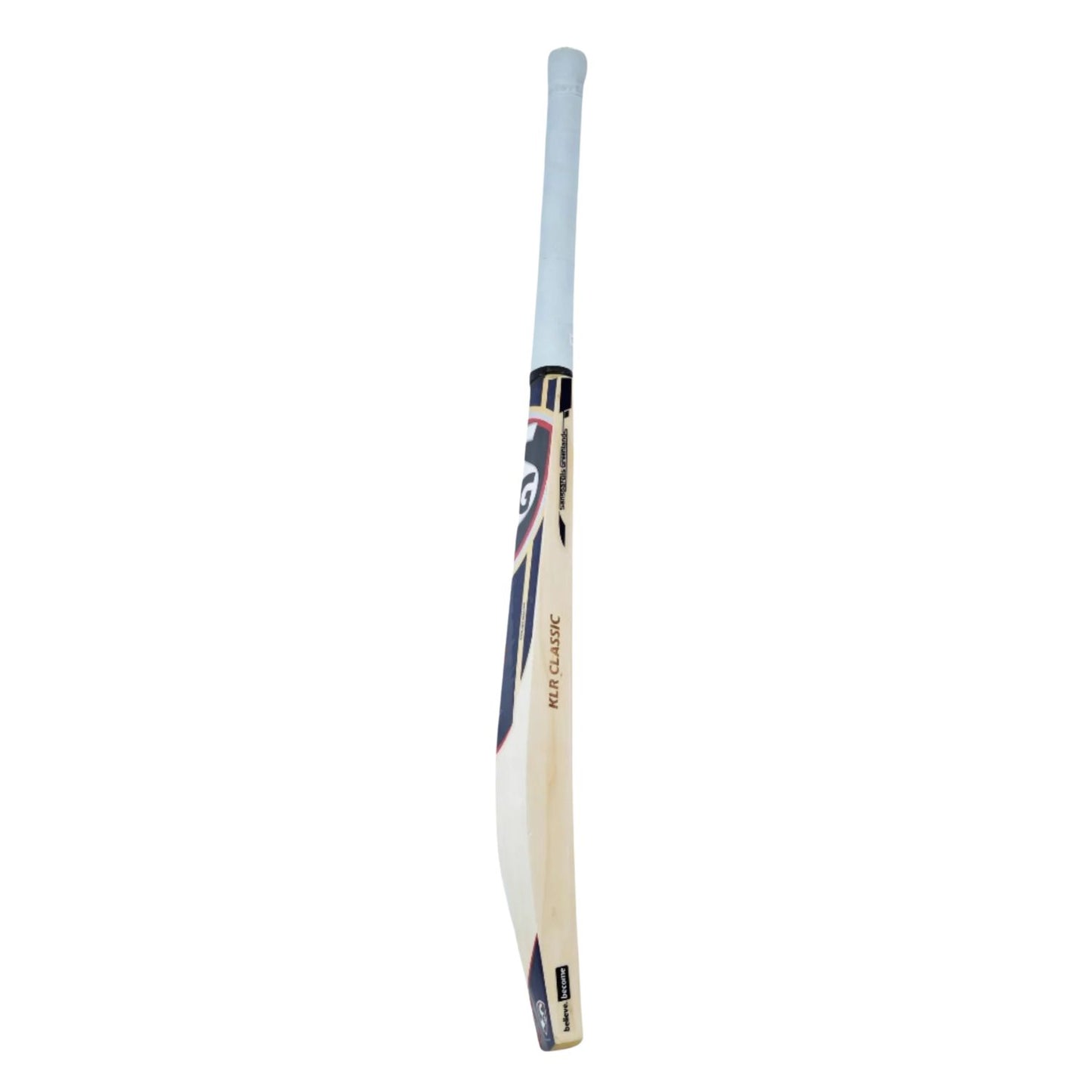 SG KLR Classic English Willow Cricket Bat (Short Handle) | Grade 3 Willow | Traditional Profile | Mid Sweet Spot | Ready-to-Use - Best Price online Prokicksports.com