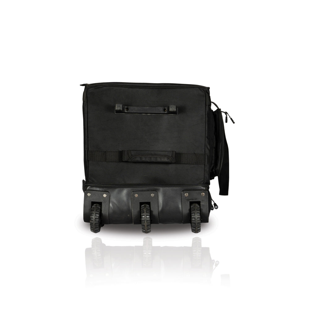 SG KLR Trunk Player Wheelie Cricket Kit Bag Large | Trolley Style Cricket Gear Bag with Wheels & Pull Handle | Heavy Duty Kit Bag – Black - Best Price online Prokicksports.com