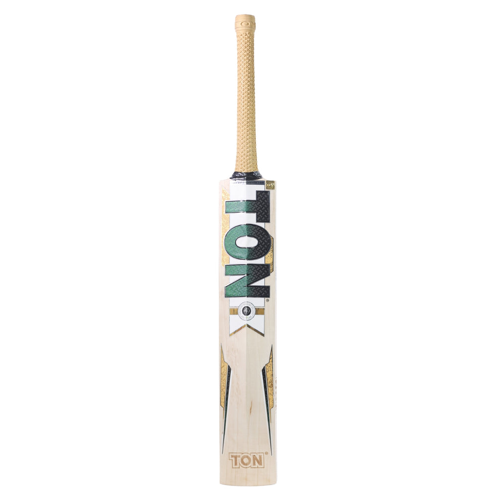 SS TON Super English Willow Cricket Bat | Premium Grade Willow with Thick Edges, Mid Sweet Spot & Sarawak Cane Handle for All-Round Performance - Best Price online Prokicksports.com
