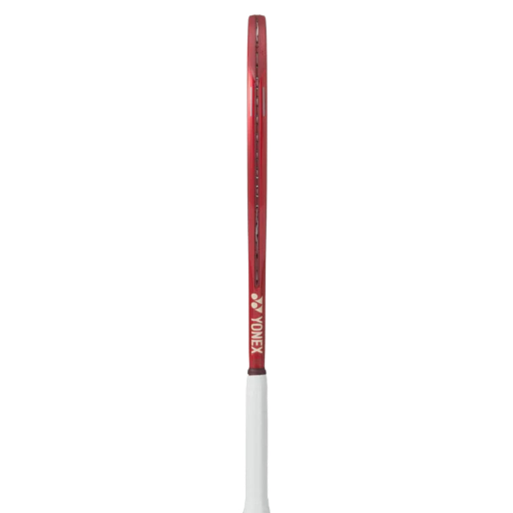 Yonex VCore 100 D Unstrung Tennis Racquet Ruby Red (G3 - 4 3/8) | 305g Spin & Power Racquet - Best Price online Prokicksports.com