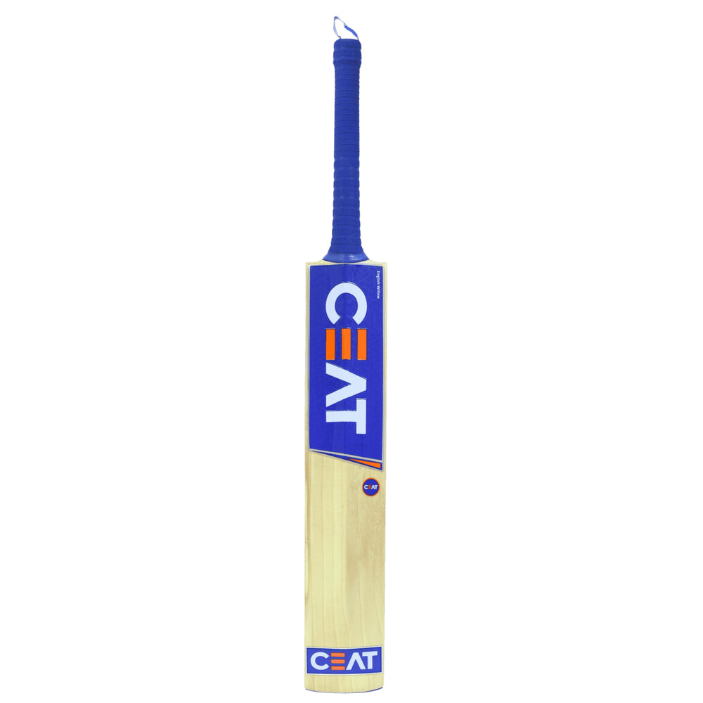 CEAT Striker English Willow Cricket Bat, Short Handle | Grade 4A Willow with Thick Edges & Lightweight Pickup - Best Price online Prokicksports.com