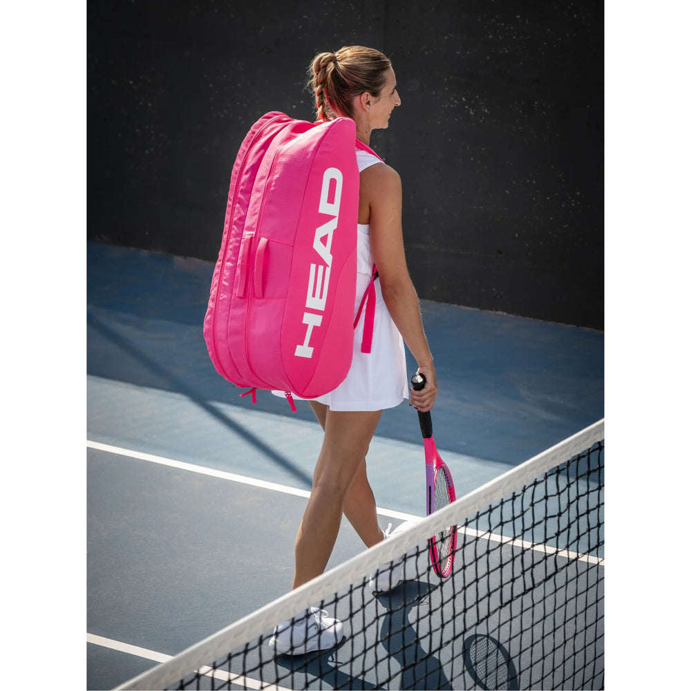 HEAD Base Racquet Bag | 50L Tennis Bag for Up to 6 Racquets with Backpack Carry System