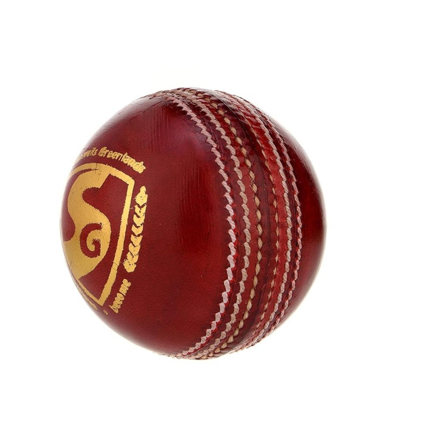 SG Shield 20 Cricket Leather Ball, Red – Pack of 6, Senior 5½ oz, Alum‑Tanned Waterproof 2‑Piece Club & School Match Balls - Best Price online Prokicksports.com