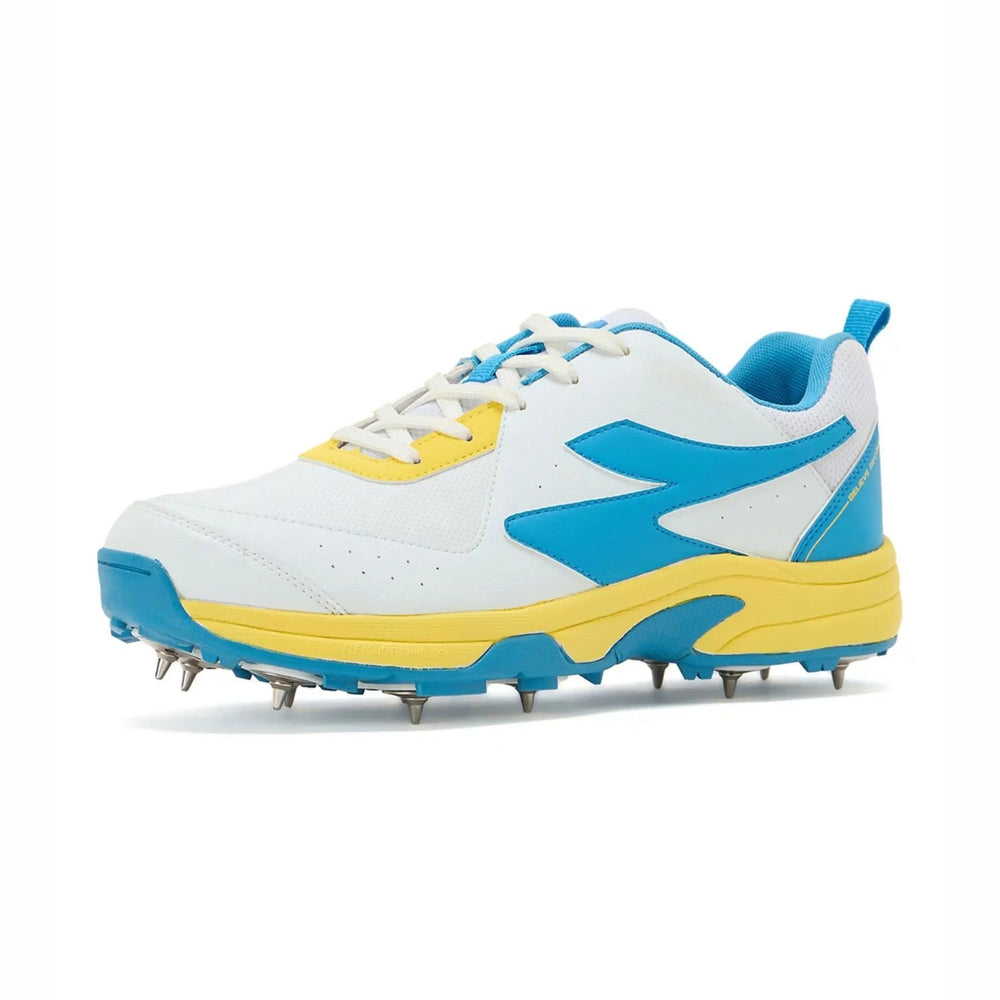 SG Savage Max Metal Spikes Cricket Shoes , Professional Cricket Footwear with Metal Spikes for Superior Turf Grip - Best Price online Prokicksports.com