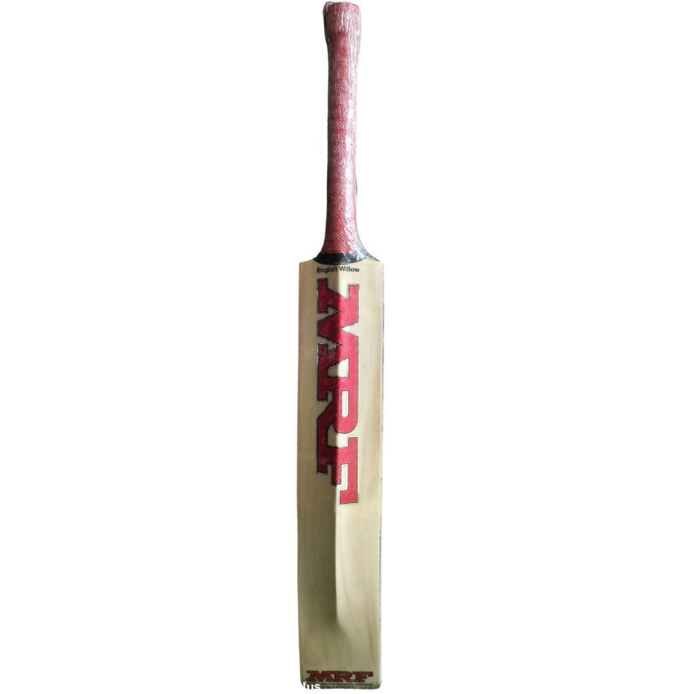 MRF Limited Edition English Willow Cricket Bat, Short Handle | Grade 2 Premium Willow with Thick Edges & Professional Performance - Best Price online Prokicksports.com