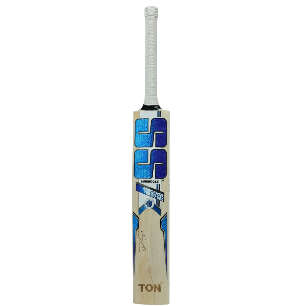 SS Sky Flicker English Willow Cricket Bat | Super Grade Willow with Thick Edges, Concave Profile & Sarawak Cane Handle for Junior Power Play - Best Price online Prokicksports.com