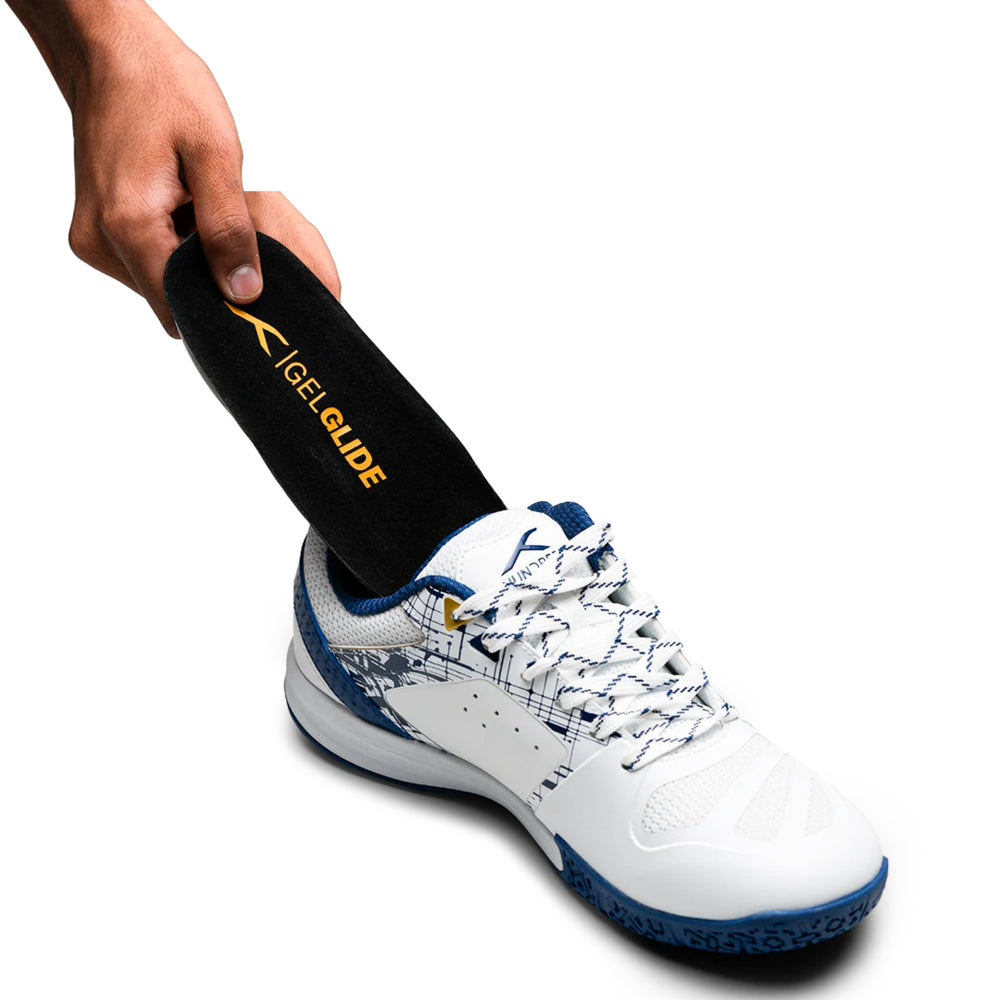 HUNDRED Gel Glide Insoles | Dual Gel Cushion Insole with Shock Absorption & Anti-Slip Comfort - Best Price online Prokicksports.com