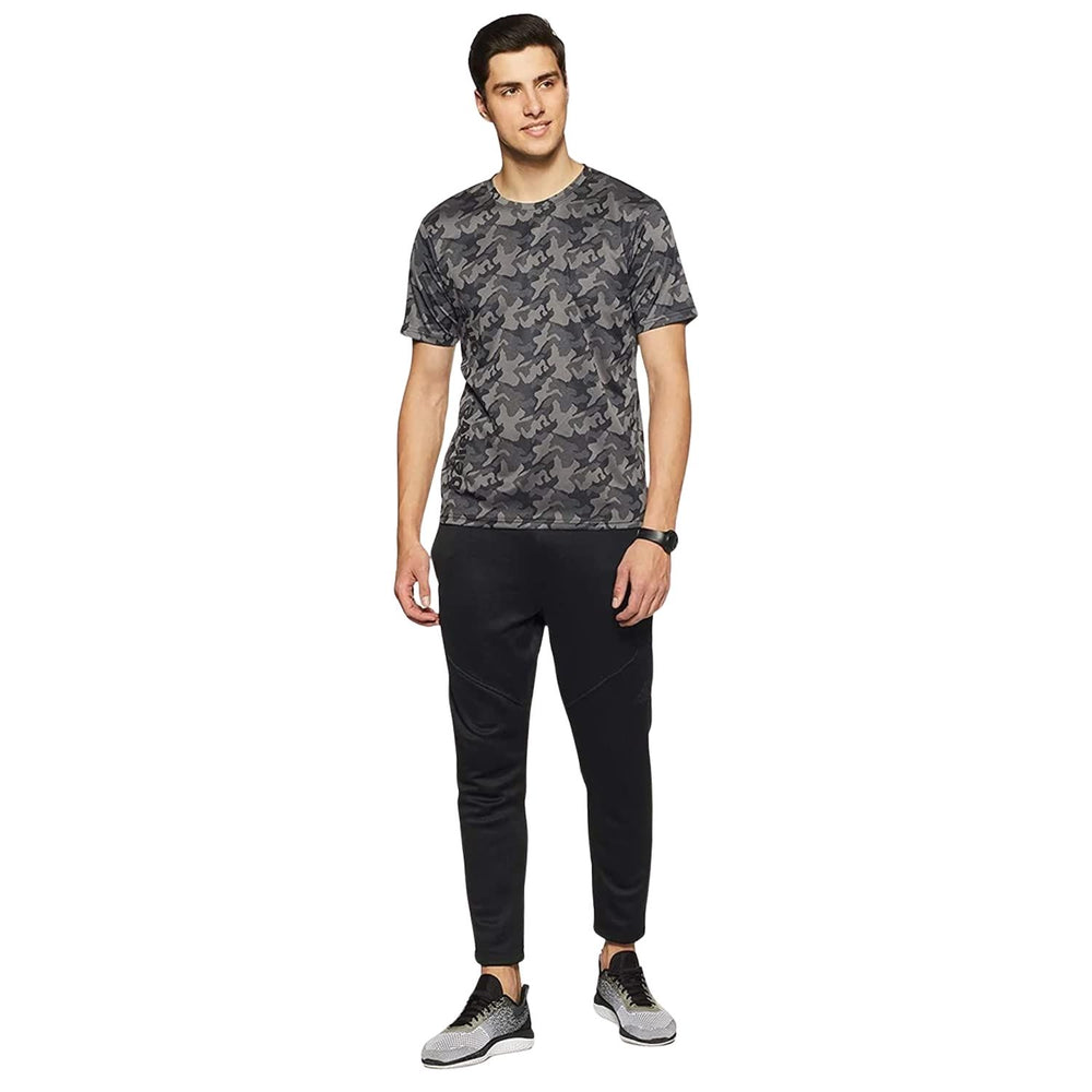 SG RTS2206 Men’s Sports T-Shirt – Black, Polyester Round Neck Quick Dry Athletic Tee for Cricket, Training & Fitness - Best Price online Prokicksports.com