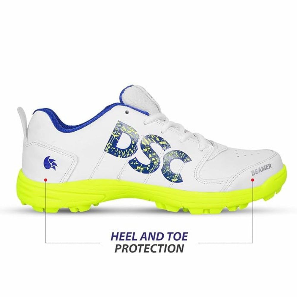 DSC Beamer Cricket Shoes (PVC Studs) | Lightweight Synthetic Upper| Ideal for Turf & Hard Pitches - Best Price online Prokicksports.com