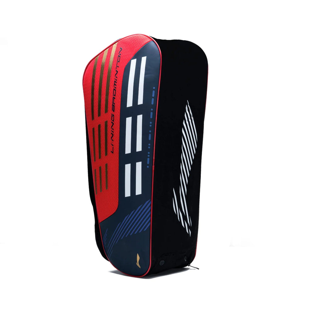 Li-Ning ABDS667-5 (2 in 1) Parallel Kit Bag Navy/Red | Spacious Sports Kit Bag for Badminton, Gym & Travel | Durable, Stylish, and Lightweight Sports Duffel Bag - Best Price online Prokicksports.com