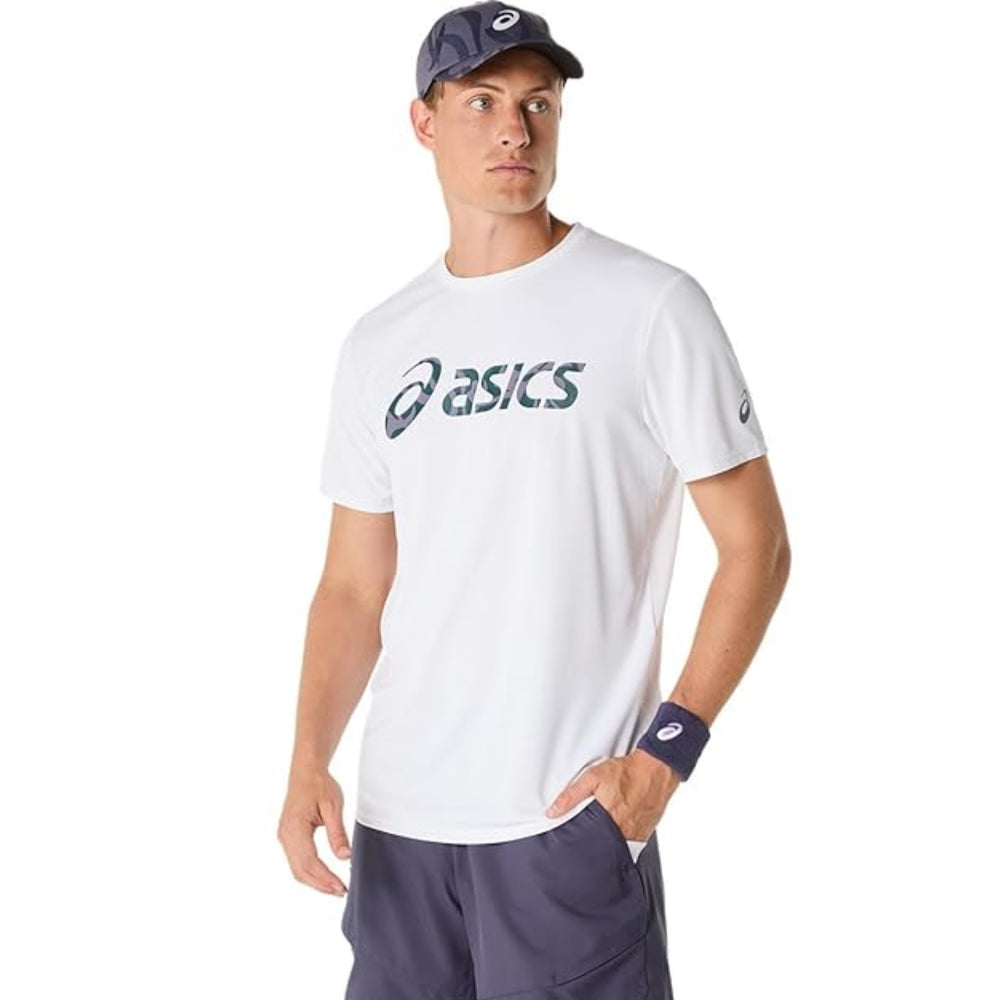 ASICS Match Seasonal Graphic Tee Men T-Shirt Roundneck | Breathable Everyday Sports Tee - Best Price online Prokicksports.com