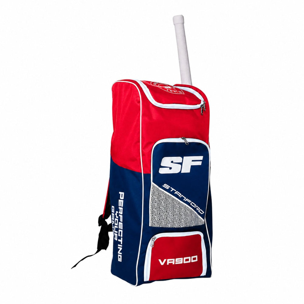 SF Kashmir Willow Cricket Kit with Helmet | Full Cricket Set with Bat, Pads, Gloves, Guard & Helmet | Beginner & Intermediate Players - Best Price online Prokicksports.com
