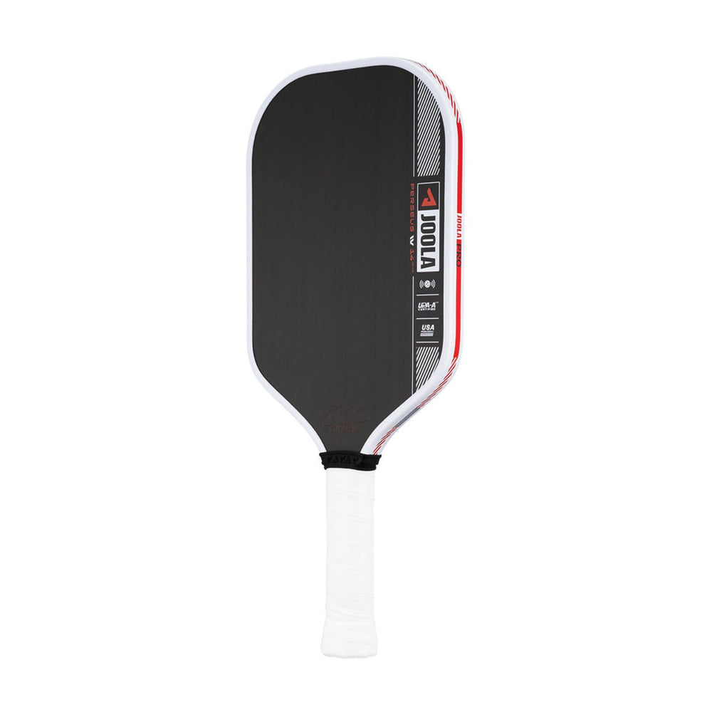 JOOLA Ben Johns Perseus Pro IV Pickleball Paddle – 14mm & 16mm | Pro-Level Paddle for Power & Spin | Carbon Friction Surface | USAPA Approved (Black/White/Red) - Best Price online Prokicksports.com