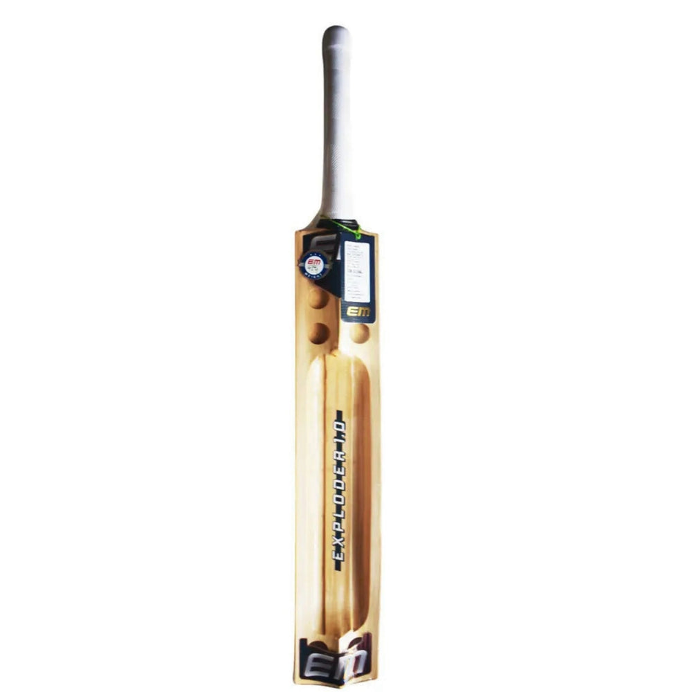 EM Exploder 1.0 Kashmir Willow Tennis Cricket Bat – SH (Short Handle), Lightweight Power Bat for Tennis Ball Cricket - Best Price online Prokicksports.com
