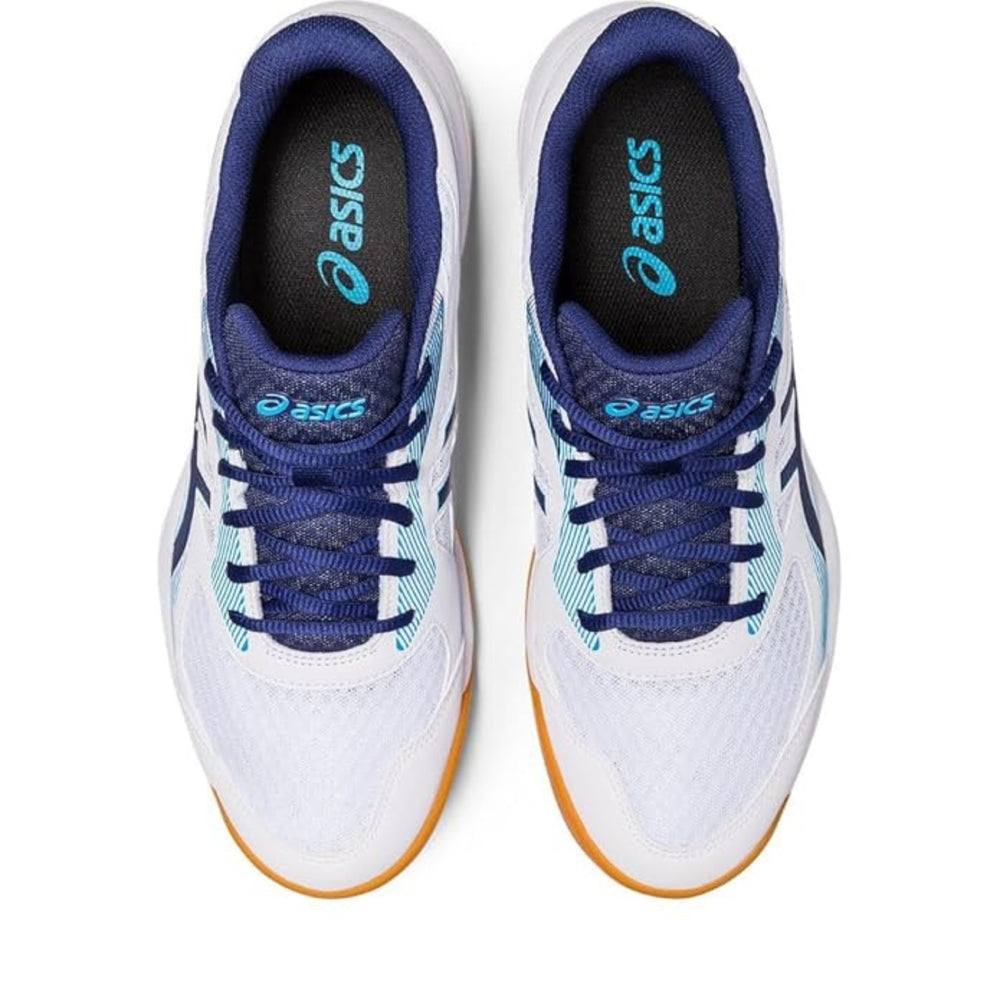 ASICS UPCOURT 5 Indoor Court Shoes | Badminton/Volleyball Shoes | Non-Marking Rubber Sole | Breathable Mesh Upper | Lightweight & Flexible - Best Price online Prokicksports.com