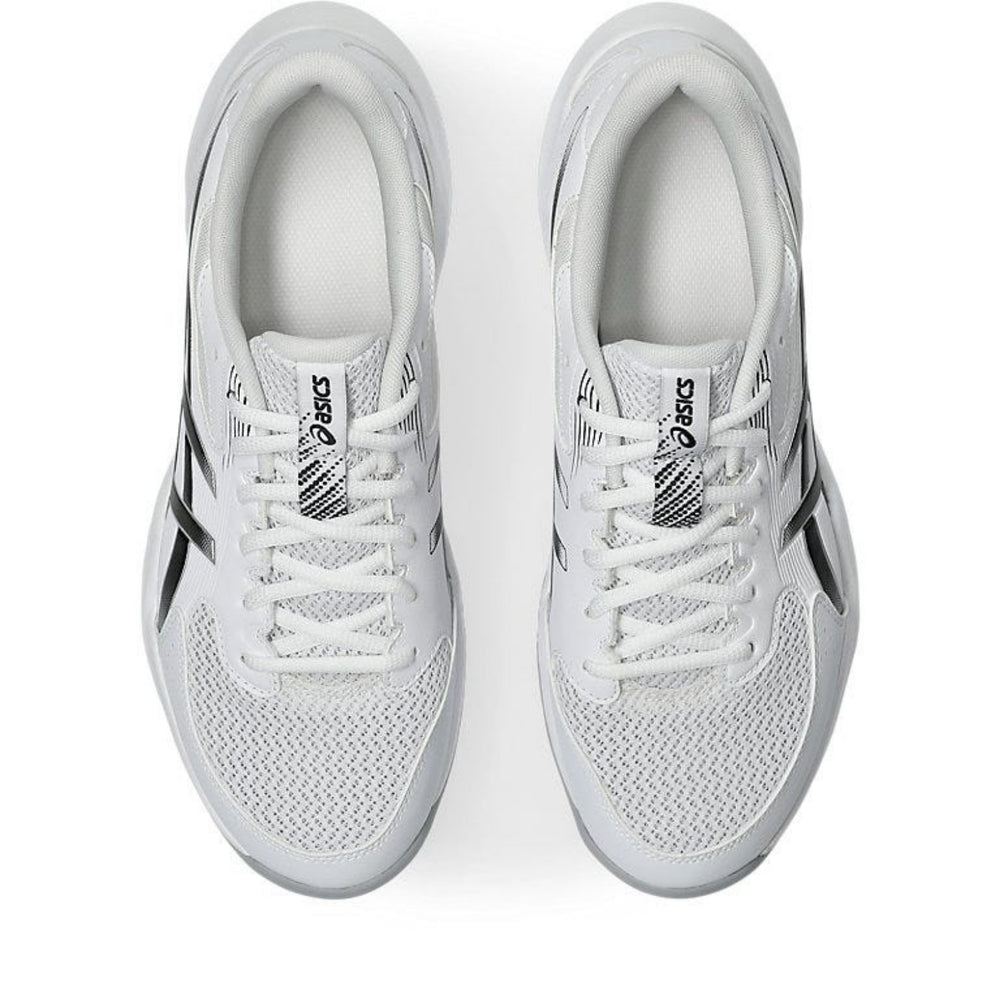 ASICS Gel-Rocket 12 Men’s Indoor Court Badminton Shoes – White/Black, GEL™ Cushioning, Non-Mark Rubber, Breathable Mesh, Stability & Grip - Best Price online Prokicksports.com