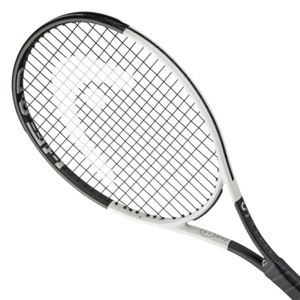 HEAD Speed Jr 2024 Strung Tennis Racquet (G1 - 4 1/8) Black/White | 250g Junior Racquet - Best Price online Prokicksports.com