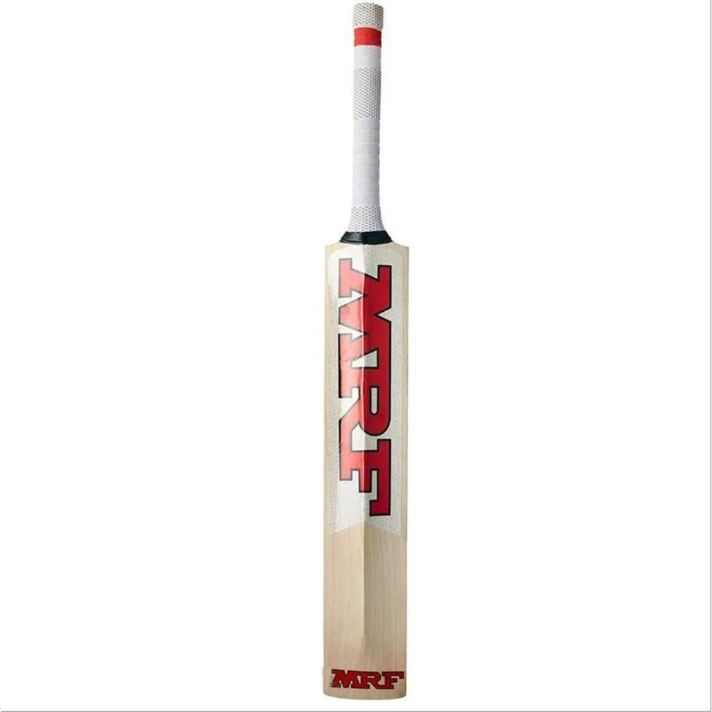 MRF Genius Run Machine English Willow Cricket Bat, Short Handle | Premium Grade Willow with Thick Edges & Power Stroke Design - Best Price online Prokicksports.com