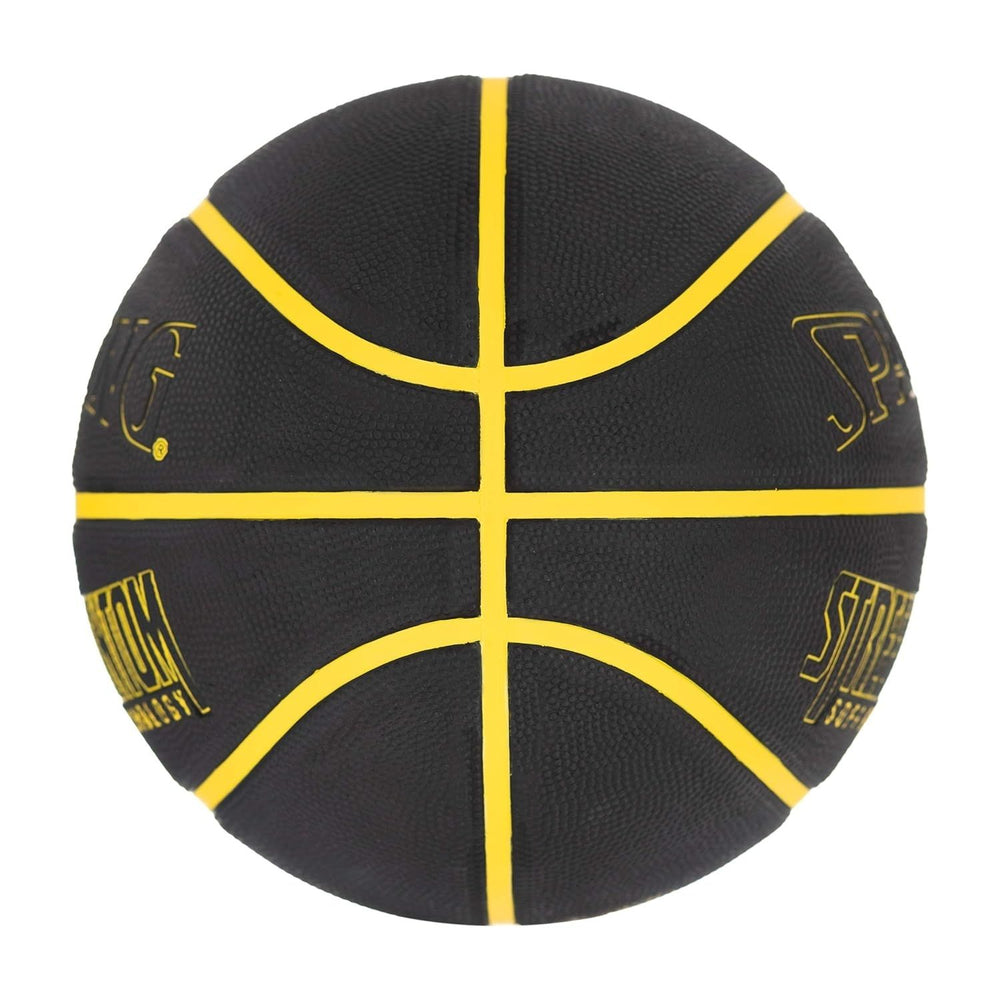 Spalding Street Phantom Outdoor Basketball – Size 7, Soft Grip Rubber, Deep Channel Street Ball for Concrete & Asphalt Courts - Best Price online Prokicksports.com
