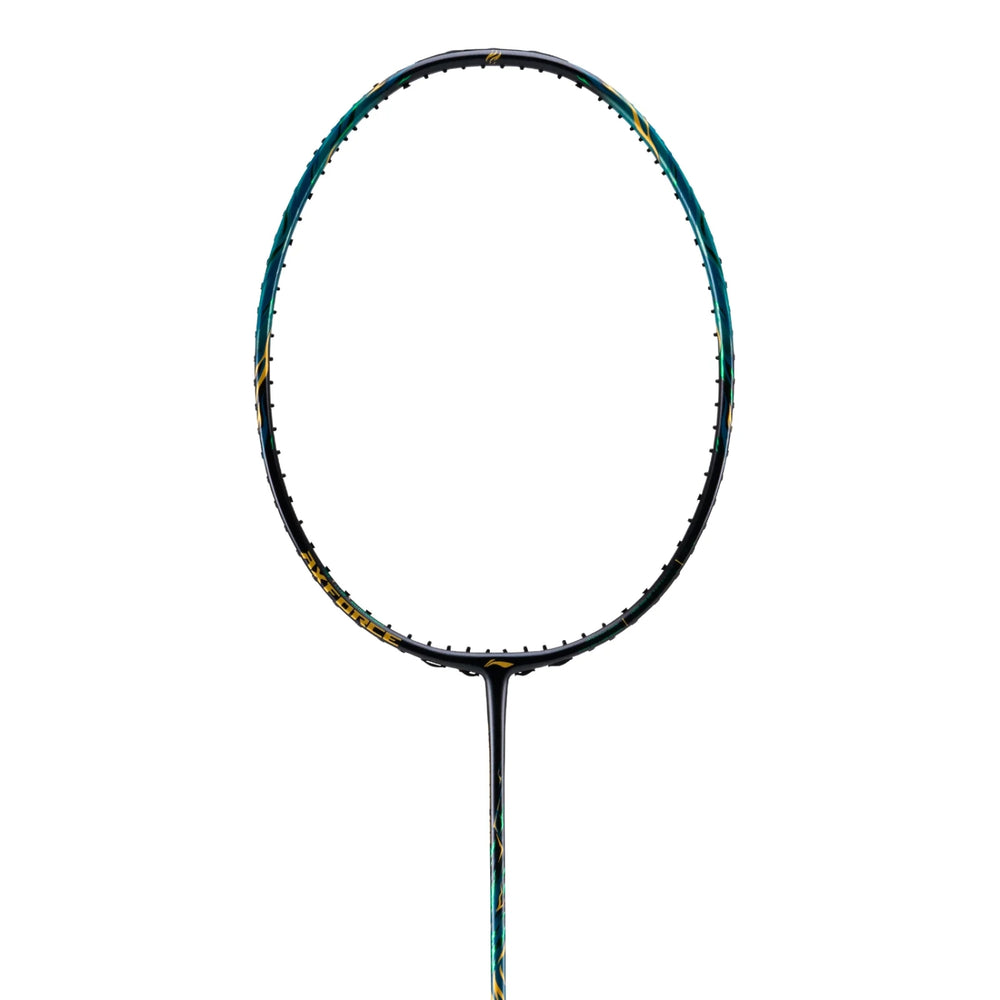 Li-Ning AXForce 100 Unstrung Badminton Racquet – Lightweight, Medium Flex Shaft, Even Balance, Graphite Frame, Isometric Head | For Professional Attacking Players - Best Price online Prokicksports.com
