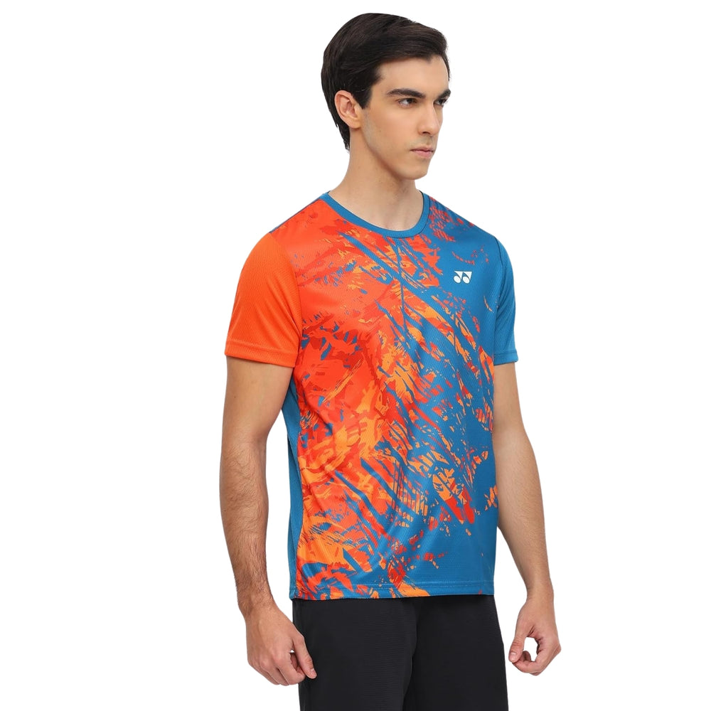Yonex 2965 Men’s Round Neck T‑Shirt – TruDry Quick‑Dry Polyester Essentia 3 Badminton/Tennis Tee - Best Price online Prokicksports.com