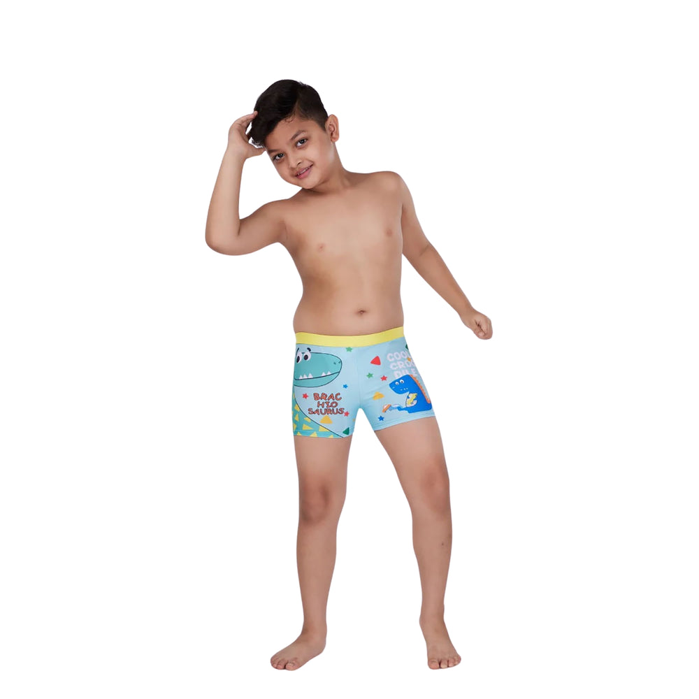 Airavat Coral 1516 Kids Swimming Jammer | Comfortable Boys Swim Shorts | Quick-Dry, Stretchable Swimwear for Training & Pool Use - Best Price online Prokicksports.com