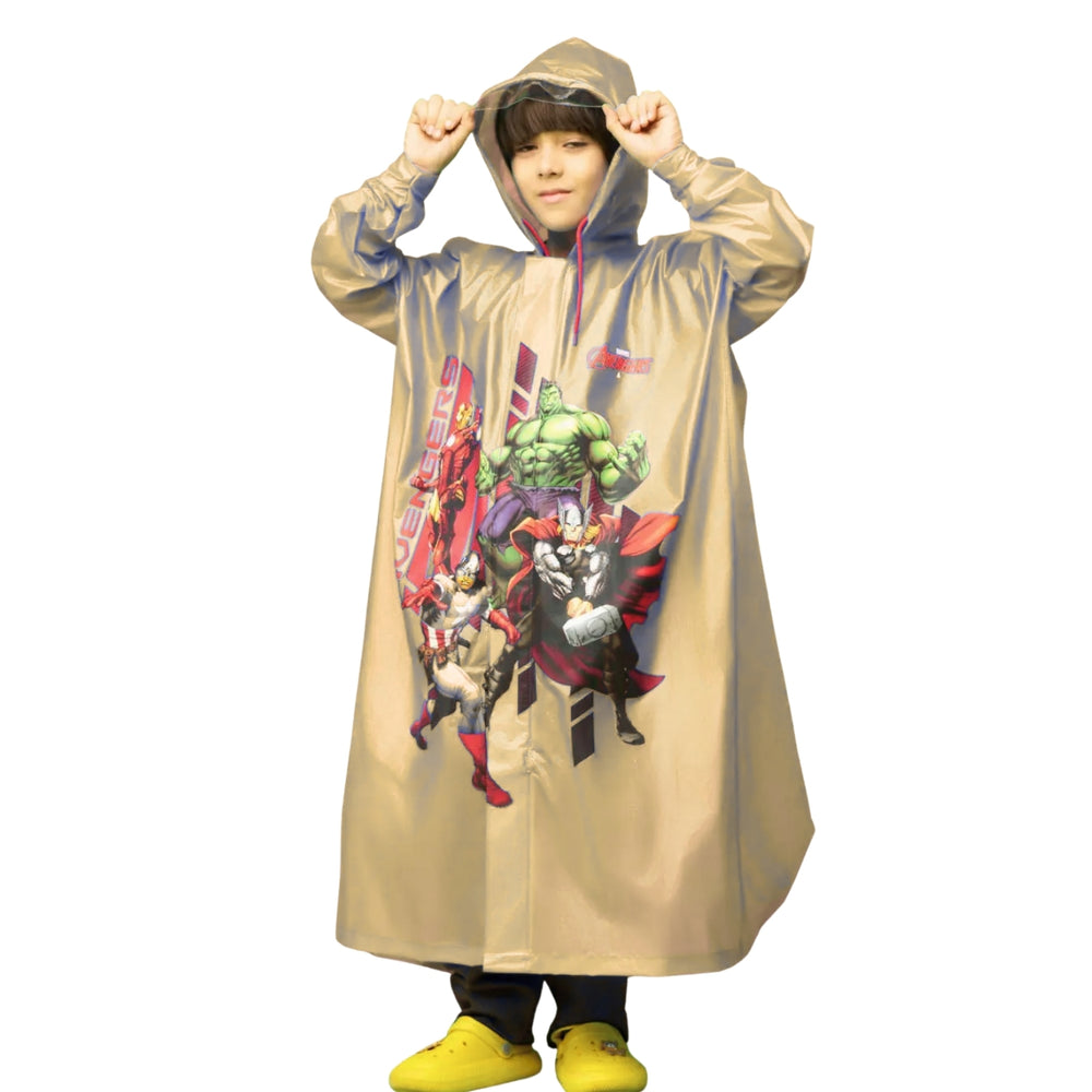 Zeel PG05 Kids Full Raincoat | Waterproof Full-Length Rainwear for Children