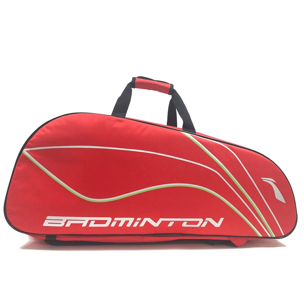 Li-Ning 9 in 1 Badminton Kit Bag – Red | Multi-Compartment Gear Bag for Complete Badminton Storage - Best Price online Prokicksports.com
