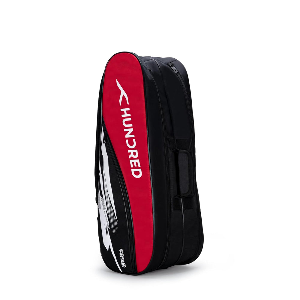 HUNDRED HBCK-3M085 Smash 2 Compartment Badminton Kit Bag | Spacious & Durable Dual-Compartment Gear Bag - Best Price online Prokicksports.com