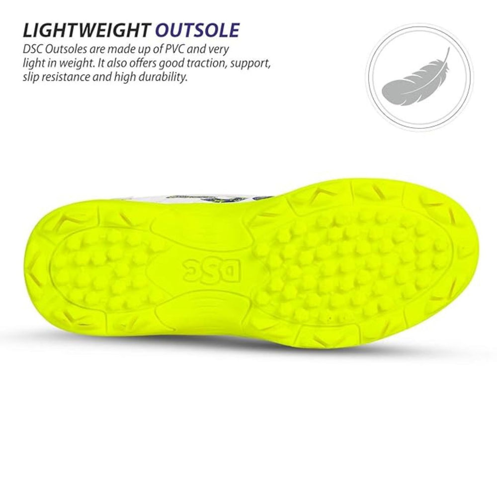 DSC Beamer Cricket Shoes (PVC Studs) | Lightweight Synthetic Upper| Ideal for Turf & Hard Pitches - Best Price online Prokicksports.com