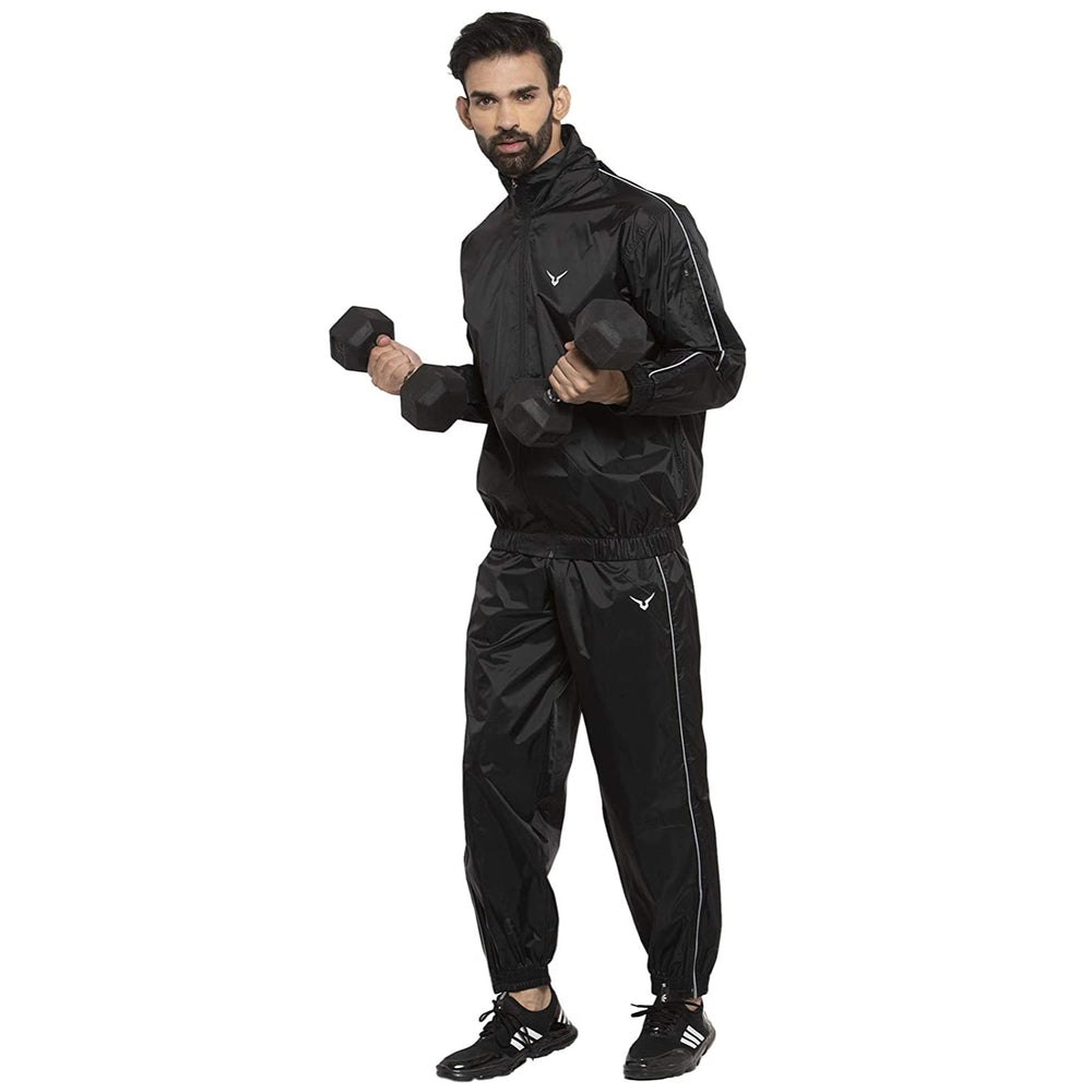 Invincible Unisex Pro Deluxe Sauna Suit | Lightweight Sweat-Enhancing Design | Full Body Training Suit | Ideal for Fitness, Boxing & Weight Management - Best Price online Prokicksports.com