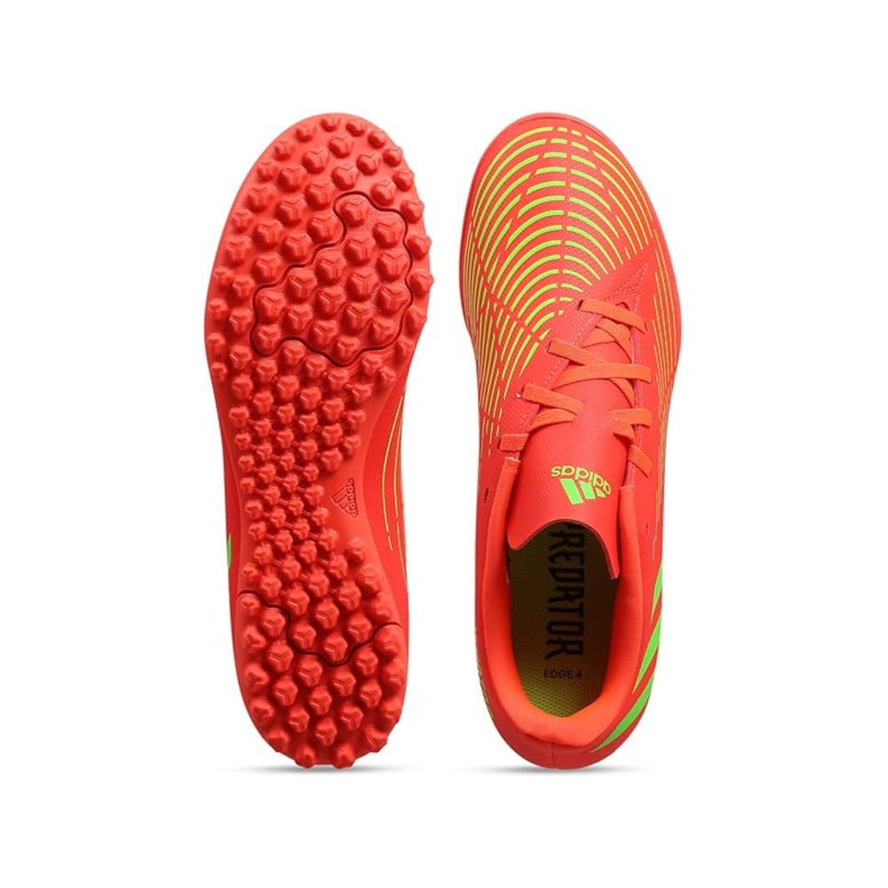 ADIDAS PREDATOR EDGE.4 TF Football Shoes (UX) | Turf Performance Shoes with Enhanced Ball Control & Traction - Best Price online Prokicksports.com