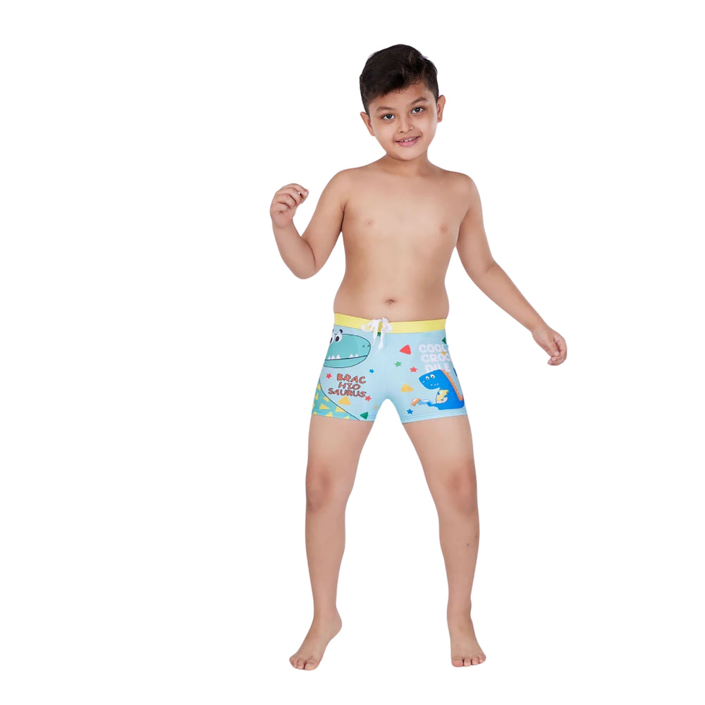Airavat Coral 1516 Kids Swimming Jammer | Comfortable Boys Swim Shorts | Quick-Dry, Stretchable Swimwear for Training & Pool Use - Best Price online Prokicksports.com