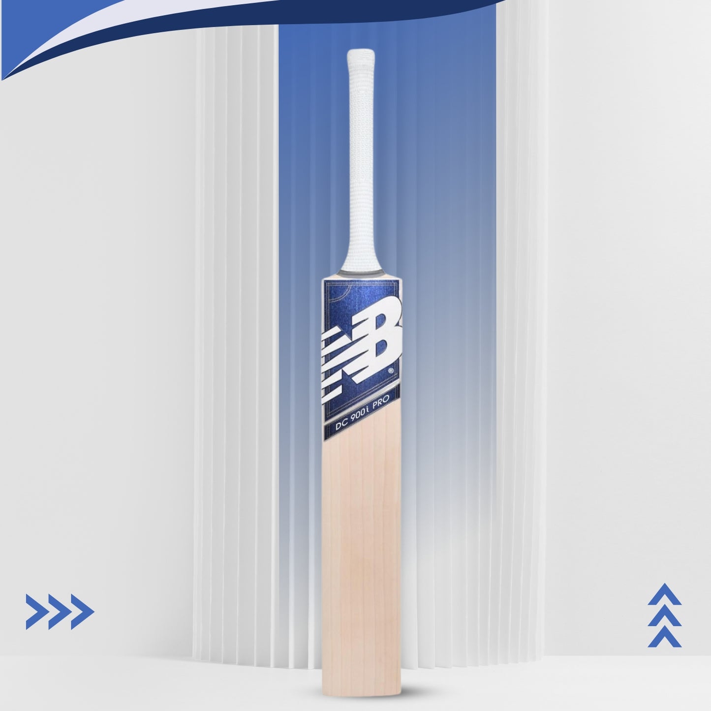 New Balance DC 900i Pro English Willow Cricket Bat – Grade 3 Power Bat with Massive Edges for Dynamic Stroke Play - Best Price online Prokicksports.com