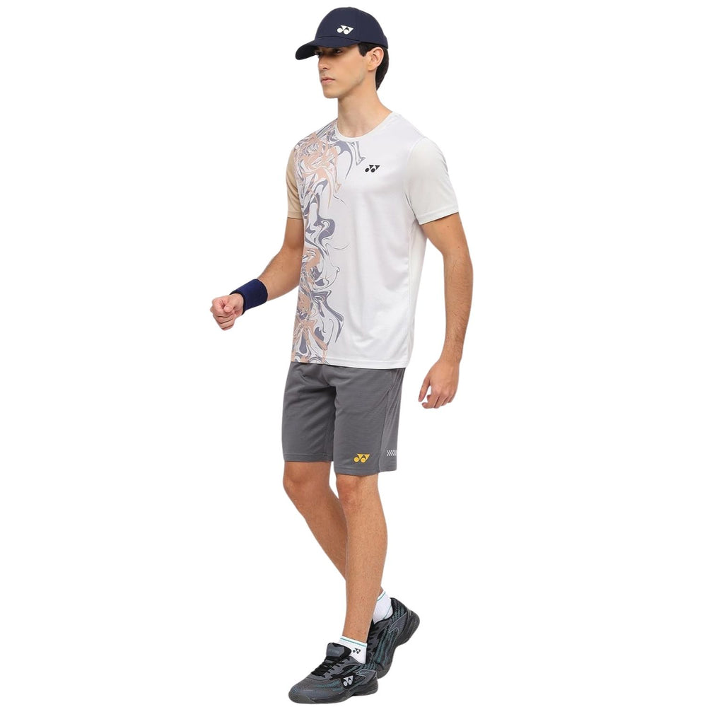 Yonex 2967 Men’s Round Neck T‑Shirt – TruDry, Sorbtek Moisture Control & Repreve Polyester Performance Tee - Best Price online Prokicksports.com