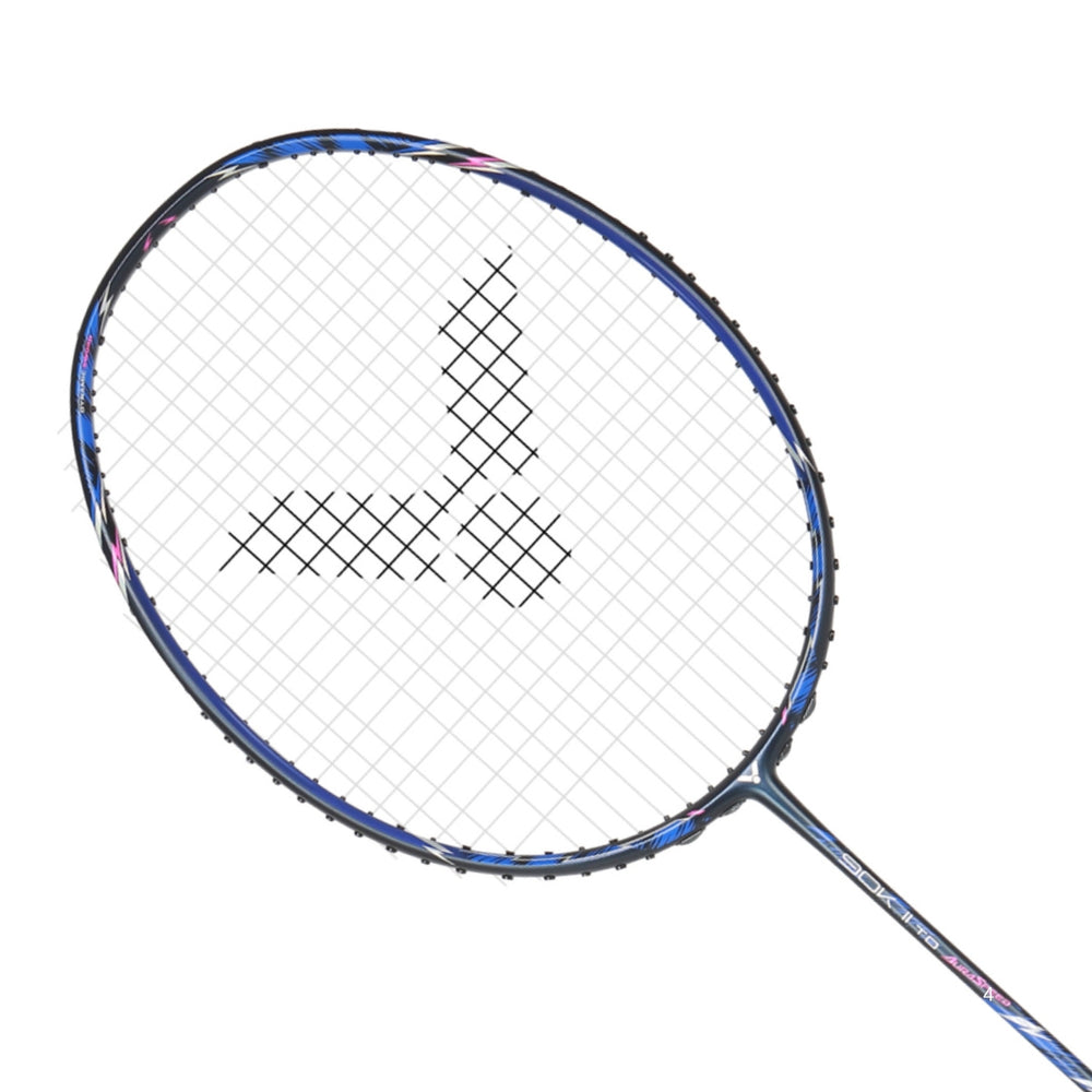 Victor ARS 90KII TD Badminton Racquet Unstrung 4U G6 | Speed & Control Frame with Aero Technology | Midnight Blue - Best Price online Prokicksports.com