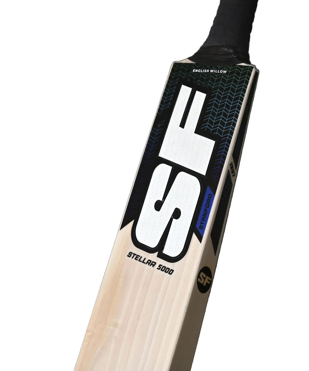SF Stellar 5000 English Willow Cricket Bat | Top-Tier Grade 1 Willow, Big Hitting Zone, Agile Pickup, Perfect Balance, Low-Vibration Grip - Best Price online Prokicksports.com