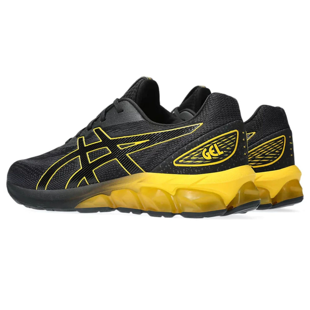 ASICS GEL-QUANTUM 182 VII Running Shoes for Men – Black/Saffron | Cushioning & Style - Best Price online Prokicksports.com
