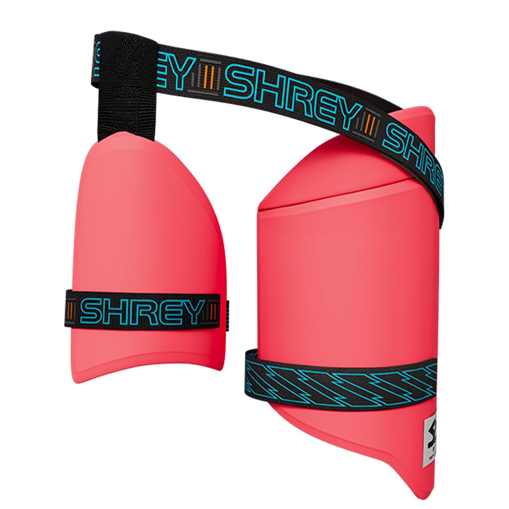 SHREY Meta VR Cricket Thigh Guards – Lightweight Dual Shield Protection – Radiant Red - Best Price online Prokicksports.com