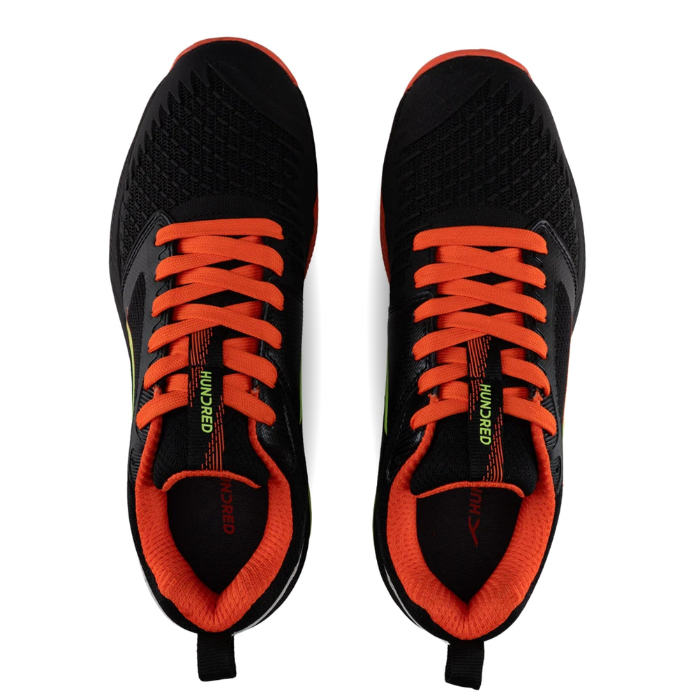 Hundred Hyper Spike Badminton Shoes | High Grip Indoor Court Shoes with Cushioned Comfort & Stability | Professional Badminton Footwear - Best Price online Prokicksports.com
