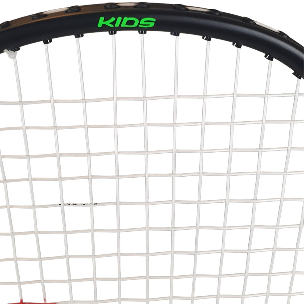 Li-Ning AX Force Kids Strung Badminton Racquet – Black/Blue (G6) | Lightweight Junior Racquet with Flexible Shaft & Durable Build - Best Price online Prokicksports.com