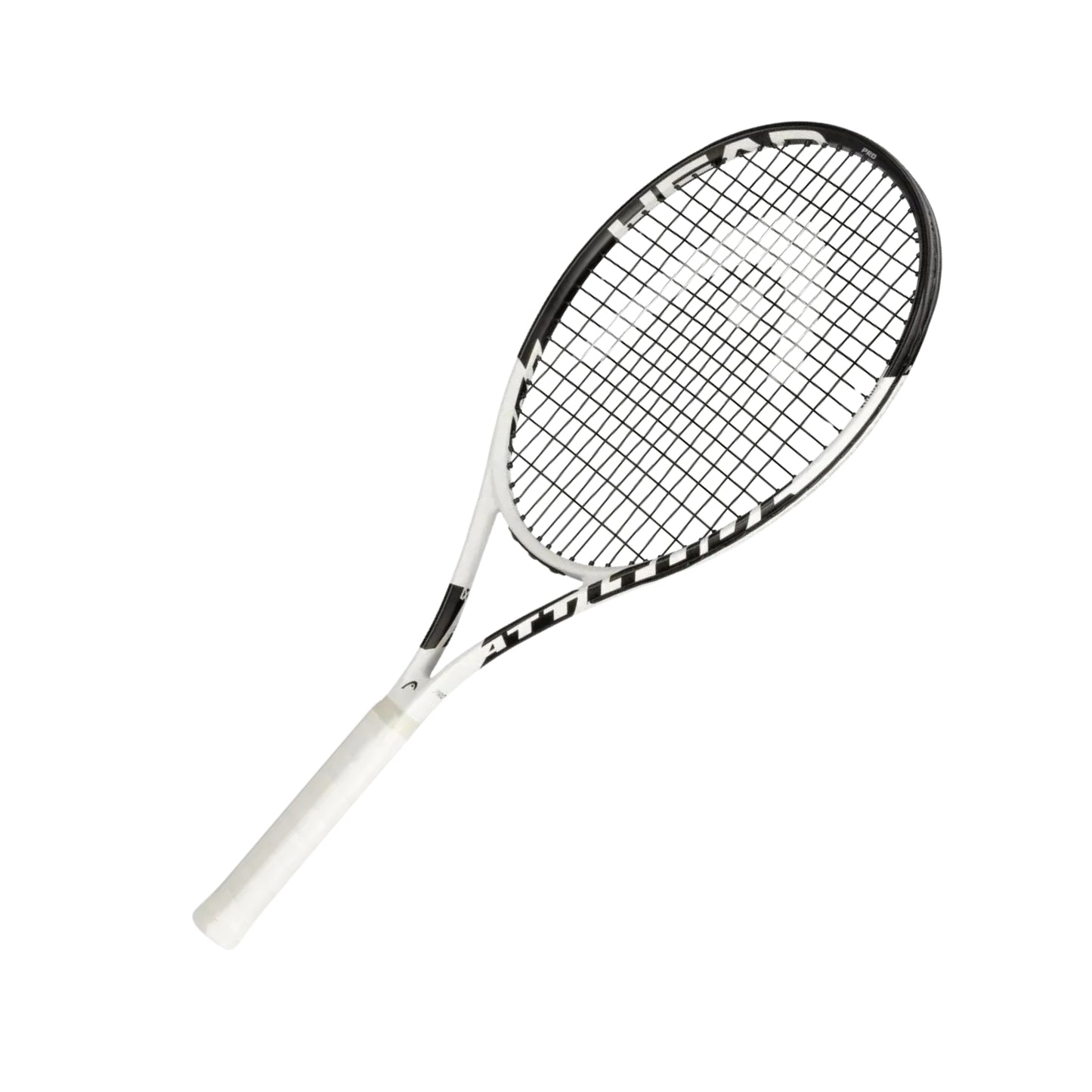 HEAD MX Attitude Pro Strung Tennis Racquet – Lightweight Control (Grip 3 - 4 3/8), White/Black, 270g - Best Price online Prokicksports.com