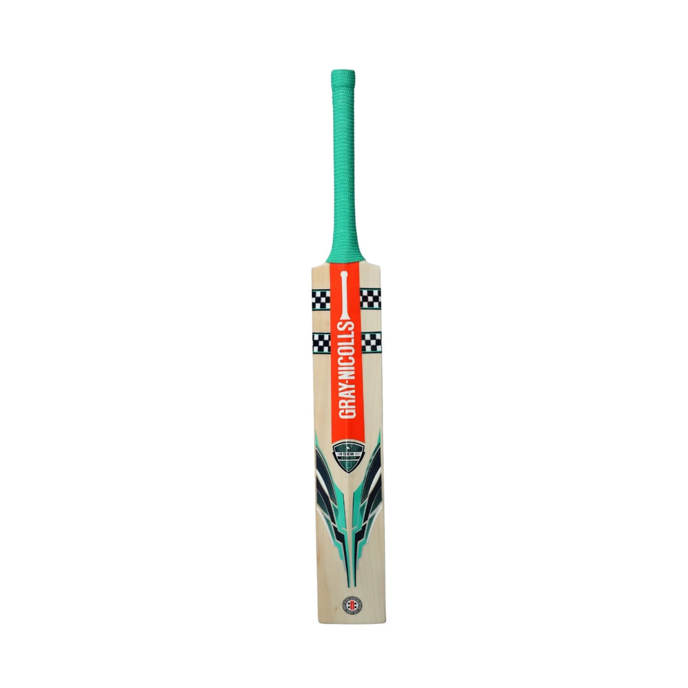 Gray Nicolls GN6 GEM English Willow Cricket Bat – Short Handle | Grade 2 Willow with Lightweight Pickup & Front-Foot Power - Best Price online Prokicksports.com