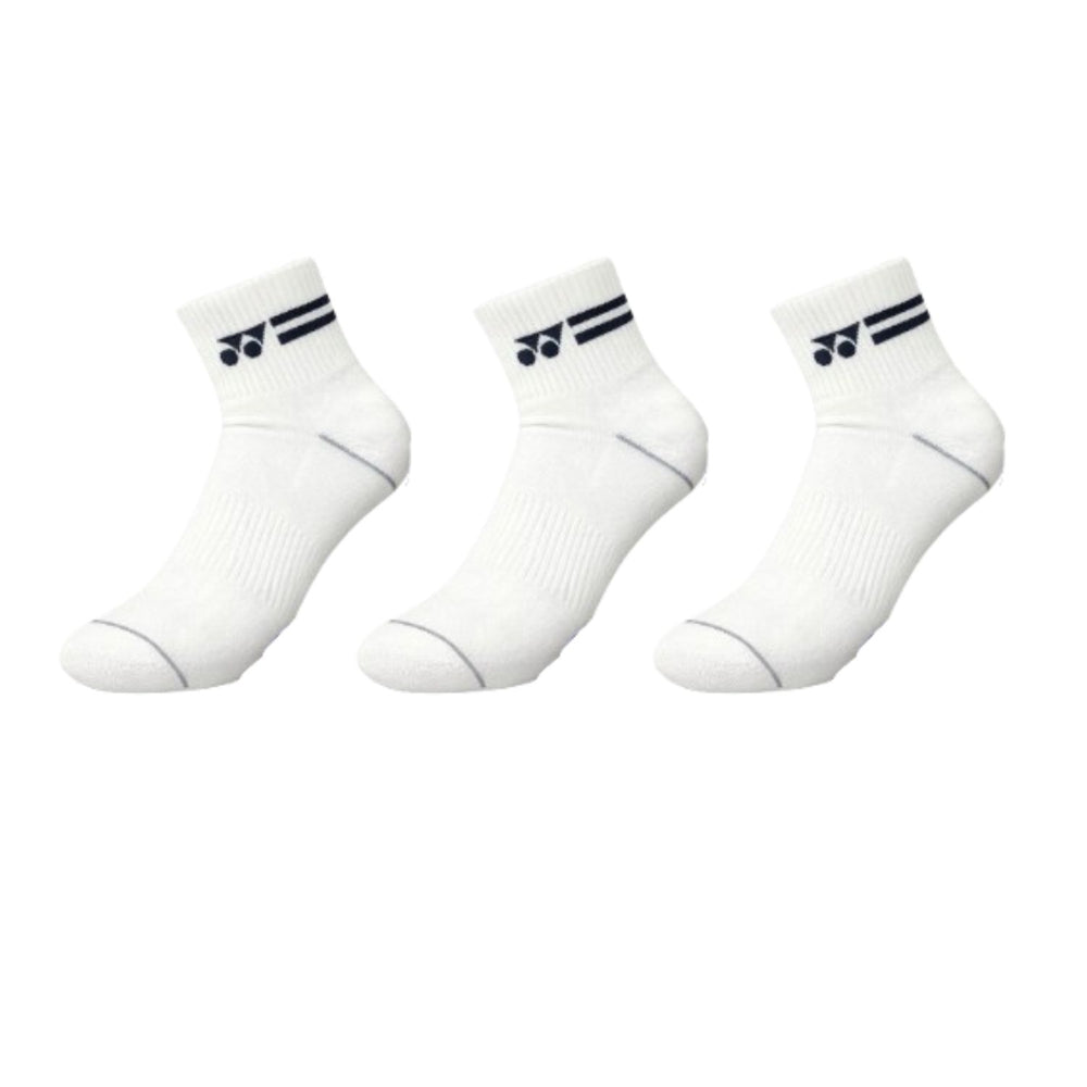 Yonex 2574T Men’s Socks – 3 Pair (3 in 1 Pack) | Breathable Cushioned Sports Socks for Daily Wear & Court Play - Best Price online Prokicksports.com