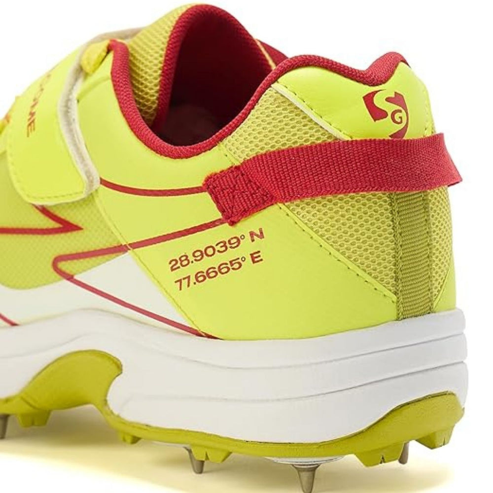 SG Sierra Arc Metal Spike Cricket Shoes – Professional Cricket Shoes with Metal Spikes, Lightweight Support & Superior Turf Grip - Best Price online Prokicksports.com
